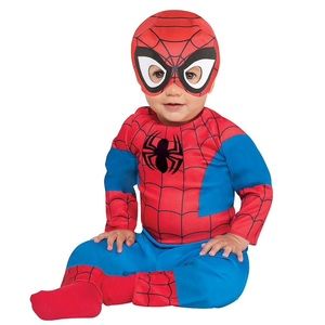 Spider-Man Costume Size 12-18 Months
